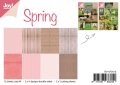 *SALE* Joy Craft A4 Paper set with Cutting Sheets -Spring