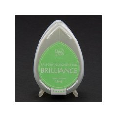 Brilliance Ink Pad - Pearlescent Lime