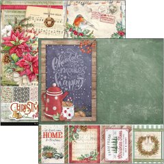 Ciao Bella Papers - Paper Pad 8x8 Christmas Vibes