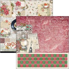 Ciao Bella Papers - Patterns Pad 12x12 Christmas Vibes