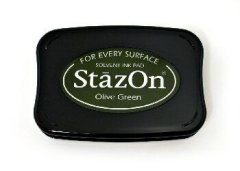 Staz-on Ink Pad Olive Green