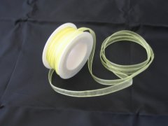 Organza Ribbon 7mm- Lemon