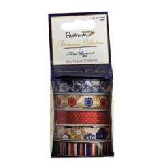 Papermania Persimmon Collection -Boutique Ribbon Was £3.99 Now £2.89