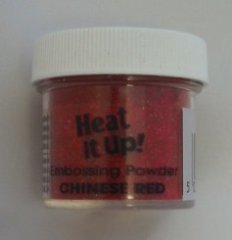 Heat It Up! Embossing Powder 1oz - CHINESE RED