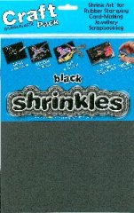 Shrink Art Shrink Plastic-Black