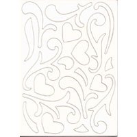 Woodware Chippies- Hearts and Flourishes