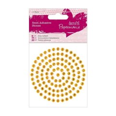 Papermania Adhesive Stones - 5mm Gold