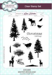 Creative Expressions Clear Stamp set  - Winter Wonderland