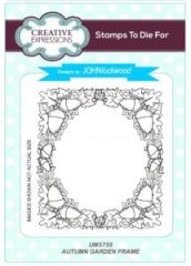 *SALE* Creative Expressions - John Lockwood Stamp to die for Cling Stamp - Autumn Garden Frame