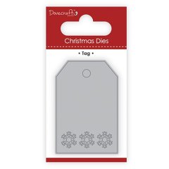 Dovecraft Christmas Die - Tag