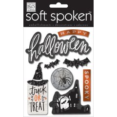My Big Ideas Soft Spoken Embellishments - Halloween Spooky