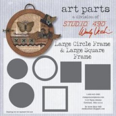 Art Parts - Large Circle and Square Frame