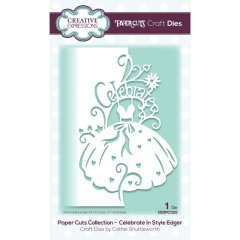 Creative Expressions Paper Cuts Edger Die - Celebrate in Style