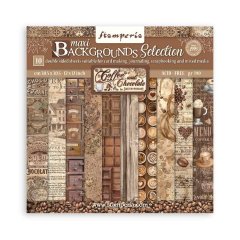*NEW* Stamperia Coffee and Chocolate 12x12 inch Scrapbooking Pad Backgrounds Selection