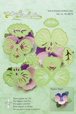 Lea'bilities Cutting and Embossing Die - Flower 003 Pansy