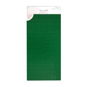 *SALE* Papermania Capsule Collection Alphamini Cardstock Stickers - Cranberry and Apple (Green) Was £2.00 Now £0.75