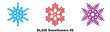 Cheery Lynn Design Die - Snowflowers Set 2 (Snowflake)