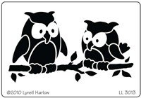 *SALE* Dreamweaver Stencil - Owl Pair  Was £6.49  Now £3.99