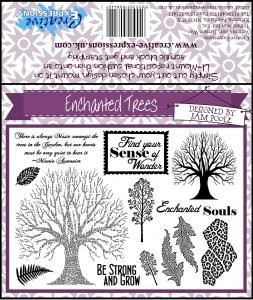 *SALE* U-Mount Stamp Set- Enchanted Tree Designed by Sam Poole