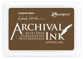Ranger Archival Ink Pad-Potting Soil