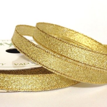 Metallic  Ribbon 10mm -Gold