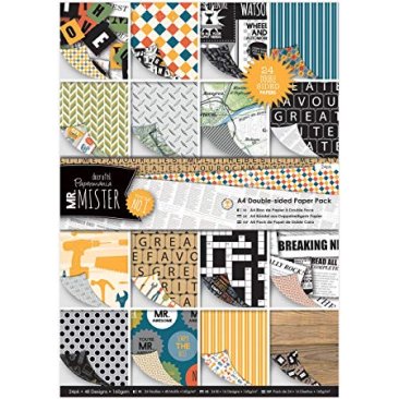 Papermania A4 Double-sided Paper Pack (24pk)