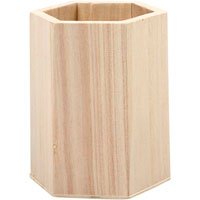 Woodware Wooden Pencil Holder