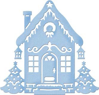 *SALE* CottageCutz Christmas Dies - Holiday House  Was £16.17  Now £7.99