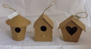 Creativ Set of 3 - Bird Houses - Set 1