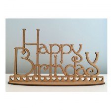 Creative Expressions MDF Staged Sentiment- Happy Birthday
