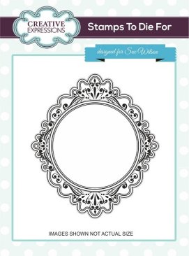 *SALE* Creative Expressions Cling Stamp - Encore Scroll