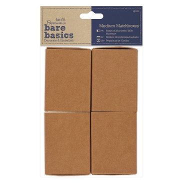 Bare Basics Medium Matchboxes (4pcs)