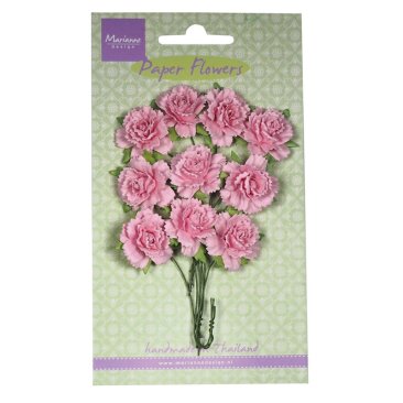 Marianne Design Paper Carnations - Light Pink