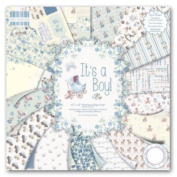 First Edition 12 X 12 Paper Pad - It's a Boy