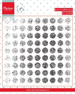 Marianne Design Clear Stamp- Distressed Dots Background