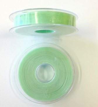 15mm Organza Ribbon - Pastel Green