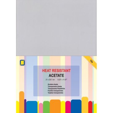 JeJe Acetate A4 Sheets Heat Resistant