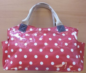 *SALE* Sophie Tote Bag - Red with Polka dots  Was £19.99  Now £14.99