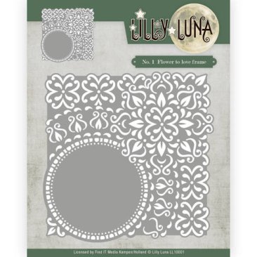 Lilly Luna Cutting Die - Flowers to Love Frame