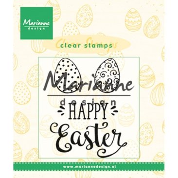 Marianne Design Clear Stamp set - Happy Easter