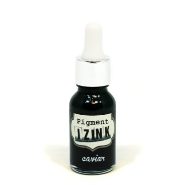Izink Pigment Ink - Caviar 15ml