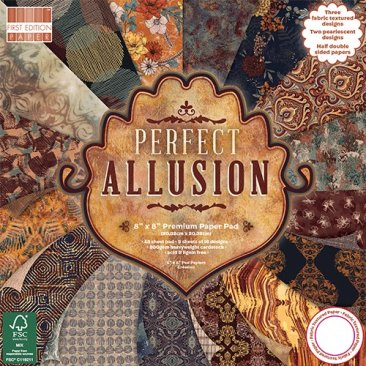 First Edition 12 x 12 Paper Pad- Perfect Allusion