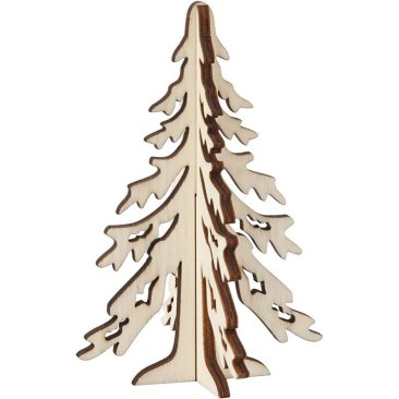 Creativ Plywood Christmas Tree (12.5cm)