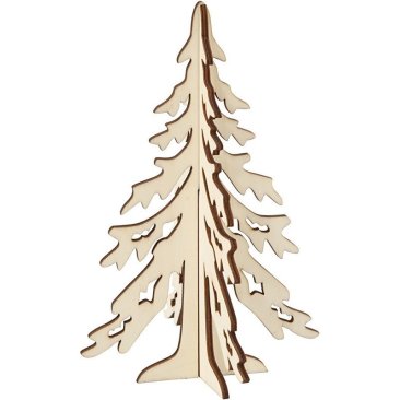 Creativ Plywood Christmas Tree (20cm)