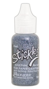 Ranger Stickles Glitter Glue - Steel 18ml