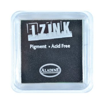 Izink Pigment Ink Pad - 5cm x 5cm Black