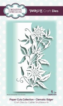 Creative Expressions Paper Cuts die - Clematis Edger