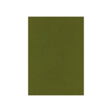 A4 Linen Card 250gsm - Moss Green