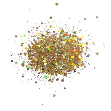 Cosmic Shimmer Holographic Glitterbitz - Golden Haze