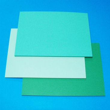 Craft UK A5 Card - Green shades (60 pk)